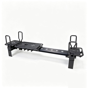 เครื่องออกกำลังกายแบบ Mega-Reformer รุ่นพรีเมียม <span class=keywords><strong>MiniPro</strong></span> พร้อมฐานสูง โครงโลหะพร้อมแท่นเคลื่อนที่แบบแบ่งส่วน วัสดุทนทานทุกส่วน - Product Image 1
