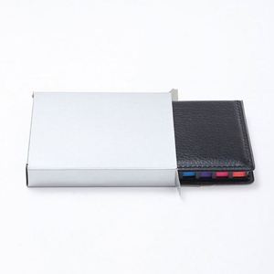 Promotional Customized Self-adhesive Memo Pad <b>Sticky</b> <b>Notes</b> Custom Size Leather Box Desktop Set with Custom Logo - Product Image 2