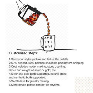 Tùy Chỉnh Đồ Trang Sức Sterling Silver Bạc/Vàng Phong Cách Người Đàn Ông/Phụ Nữ Cưới Quà Tặng Sinh Nhật Thiết Kế Đặc Biệt Tên - Product Image 2