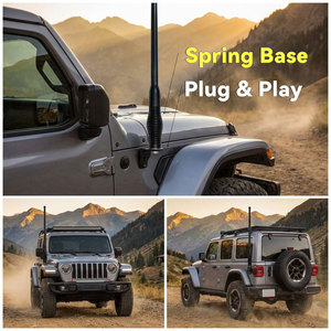 <span class=keywords><strong>Antenna</strong></span> CB UHF 6.0dBi 477MHz per Camion 4x4, <span class=keywords><strong>Antenna</strong></span> Off-Road in Fibra di Vetro, Base a Molla Rinforzata Stile KN, Prezzo di Fabbrica - Product Image 5