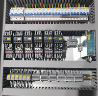Boîtier de commande industriel électrique pour tableau de commande, interrupteur à bouton d'instrumentation automatisée