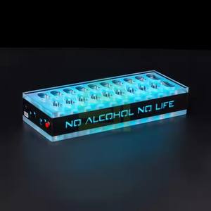 Bandeja de servicio luminosa de ahorro de energía Bandeja de Bar de diseño profesional Restaurantes Clubes nocturnos y clubes Accesorios de Bar de gama alta - Product Image 2