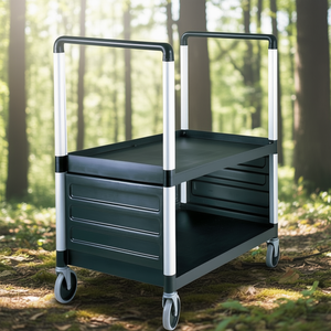 Carrello Multiuso Nero con 3 Ripiani BC340KDP 110 - Product Image 3
