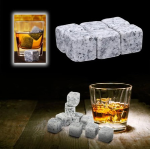 Accessoires de Bar Pierres à <span class=keywords><strong>Refroidir</strong></span> les Glaçons <span class=keywords><strong>pour</strong></span> <span class=keywords><strong>Whisky</strong></span> Vin Coffret Cadeau Verre Glace à Déguster <span class=keywords><strong>pour</strong></span> Hommes Amateurs de Cigare - Product Image 3