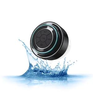 Rechargeable Portable outdoor bluetooth speaker resistant water for shower and tub with CE FCC ROHS certification