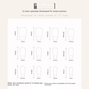 24 <span class=keywords><strong>Uñas</strong></span> Postizas Acrílicas Pre-diseñadas, Estilo Ballet, Medianas, Brillantes, en Forma <span class=keywords><strong>de</strong></span> Almendra, Estilo Europeo/Americano - Product Image 5
