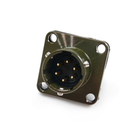 Connecteur circulaire d'aviation femelle à 6 broches KILOTEC MIL DTL 26482 Série MS3116F10-6S