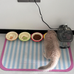 [TikTok Hot Selling] Summer Pet <b>Placemat</b> for Cats - Waterproof, Erasable, Lint-Repellent, Bite-Resistant, Cat and Dog Meal Mat - Product Image 2