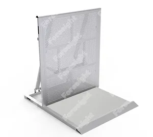 Previsión de aluminio multitud barreras de Control/barricadas para venta usados multitud barreras de Control de