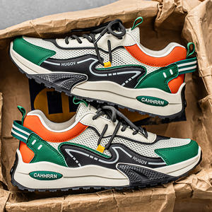 Zapatillas Deportivas Personalizadas para Hombre con Logotipo, Parte Superior de Malla, Entresuela de EVA, Suela de <span class=keywords><strong>Goma</strong></span>, Transpirables, Antideslizantes, con Cierre de Cordones - Product Image 5