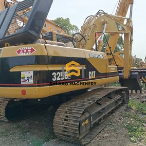 La Fábrica Suministra Excavadora Hidráulica de Orugas Usada Original Japonesa Caterpillar CAT325BL de 25 Toneladas con Estructura Pequeña - Product Image 2