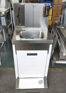 Évier utilitaire extérieur à cuve unique, autoportant, en acier inoxydable 304/201, avec pieds carrés, pour hôtel, cuisine commerciale, poste de travail - Product Image 6