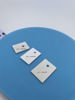 Plaque en céramique d'alumine, de zircone et de nitrure de silicium (SiC) de 0,5 mm, 1,0 mm, 2,0 mm pour équipement de découpe laser