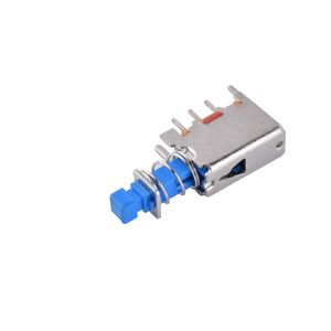 Interruptor de tecla recto PS12E05, de una sola fila, tres pines, autoblocante, sin bloqueo, enchufable, salida de fábrica - Product Image 4