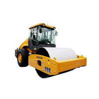 Compacteur vibrant à faible consommation de carburant pour les grands projets d'infrastructure, rouleau compresseur XS223H