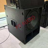 Subwoofer Activo Profesional 8004-A de 18 Pulgadas con Ferrita para Sistemas de PA, Sonido en Vivo, Giras, Conciertos, Festivales, DJ, Alquiler para Eventos