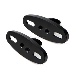 Dancaro อะแดปเตอร์ขายึดกระจกด้านข้างของรถจักรยานยนต์รีวิวสากลอลูมิเนียม CNC - Product Image 4