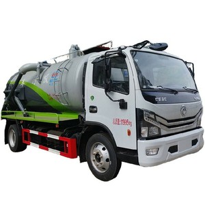 China Supplier DONGFENG 4X2 6CBM Vacuum Sewage <b>Suction</b> Tanker Truck for Sale - Product Image 6