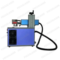 Machine de gravure et de découpe laser à fibre de haute qualité, 30 W pour le marquage sur bois, métal, acrylique, puzzle, 60 W pour la gravure