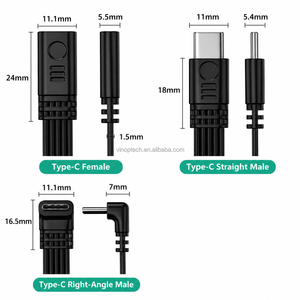 Cable Flexible de Silicona Tipo C con Curvas Arriba/<span class=keywords><strong>Abajo</strong></span>/Izquierda y Derecha, Transmisión de Datos USB 2.0, Cable de Datos Tipo C PD65W - Product Image 6