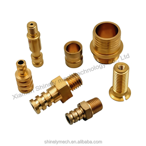 Vis en laiton sur mesure OEM avec pièces tournées filetées, pièces de tournage en laiton et cuivre, pièces de tournage en cuivre usinées - Product Image 3