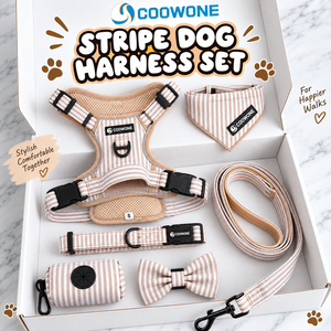 No Pull <strong>Dog</strong> <strong>Harness</strong> Set OEM Custom Logo Leash Collar <strong>Reflective</strong> Escape Proof Padded <strong>Harness</strong> for Small Medium Large <strong>Dogs</strong> - Product Image 1