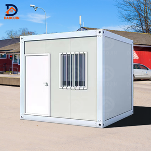 ตู้คอนเทนเนอร์10FT แบบถอดได้สำหรับตู้ชงกาแฟกลางแจ้งและห้องยามที่ทนทานทำจากเหล็กและวัสดุไม้ - Product Image 1