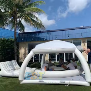 Nhà Máy Giá nền tảng <span class=keywords><strong>Inflatable</strong></span> nổi giải trí bảng <span class=keywords><strong>Inflatable</strong></span> nước nổi đảo cho biển bên - Product Image 5