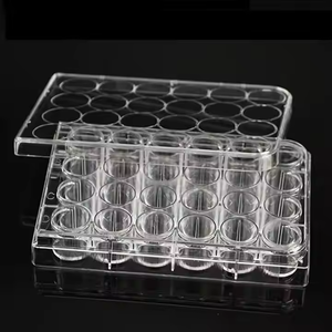 EO <span class=keywords><strong>6</strong></span> <span class=keywords><strong>Well</strong></span> 12 <span class=keywords><strong>Well</strong></span> 24 <span class=keywords><strong>Well</strong></span> 48 <span class=keywords><strong>Well</strong></span> 96 <span class=keywords><strong>Well</strong></span>, pelat budaya jaringan penumbuh sel plastik, piring untuk Lab - Product Image 2