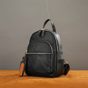 2024 Selling Genuine Leather Vintage <b>Backpacks</b> for <b>Ladies</b> Women Designer Womens <b>Backpack</b> Bags LBK-0019 - Product Image 1