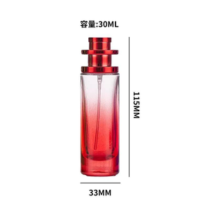 Vente en gros avec de grosses remises 20ml 30ml Flacons de <span class=keywords><strong>parfum</strong></span> en verre vides portables rechargeables à pression de couleur dégradée - Product Image 6
