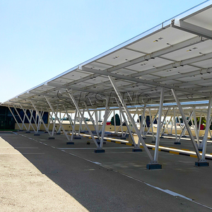 Structure de support photovoltaïque robuste en aluminium résistant aux intempéries pour carport solaire extérieur - Product Image 5