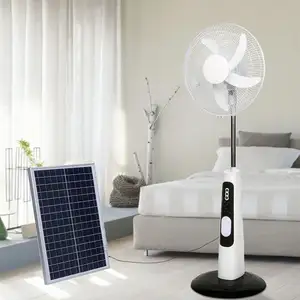 New Arrival Multi Purpose Floor Fans Electrical Floor Air Cooling Standing Fan Solar Rechargeable Fan