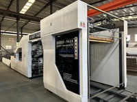 Machine à plastifier la flûte automatique avancée à 5 plis pour la fabrication de carton ondulé Machine à plastifier la flûte à grande vitesse