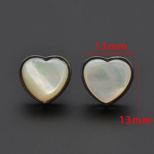Venta al por mayor joyería de moda <span class=keywords><strong>amor</strong></span> <span class=keywords><strong>en</strong></span> forma de corazón pendientes y collares conjunto de joyas para mujeres - Product Image 6