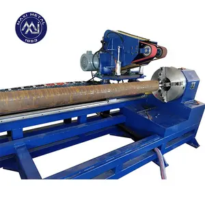 Stainless Steel Round Pipe and Tube Outer Surface Polishing Buffing Machine