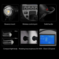 Flash de Studio Compact Professionnel Godox SK400IIV SK400II-V 400Ws