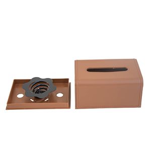 Caja de pañuelos de plástico PP ecológica duradera estilo moderno fácil de rellenar personalizable OEM/pedidos a granel disponibles - Product Image 3