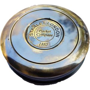 PARIJAT HANDICRAFT Accesorios de viaje Antiguo Vintage Diseño Brújula Marítima Brújula de latón Hecho a mano Bueno - Product Image 1