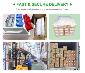 Caja de Distribución de Energía Portátil OEM IP67 IP44 ABS Impermeable, Caja de Tomacorrientes Temporal Industrial para Obras de Construcción - Product Image 5