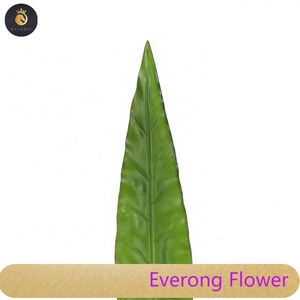 L'arum artificiel vert à une seule tige laisse des plantes artificielles au toucher réel - Product Image 4