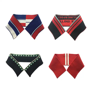 Puño de tela acanalada de punto a rayas personalizado 2X2 95% poliéster 5% Spandex tela acanalada para dobladillo de puños de tela - Product Image 5