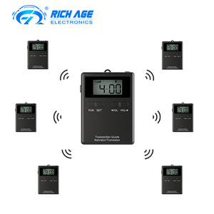 Hệ thống hướng dẫn du lịch không dây UHF863-865mhz cho trường dạy Nhà thờ Dịch Thuật thành phố chuyến đi bằng giọng nói phát âm thanh loa - Product Image 2