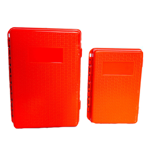 Petite boîte de pêche à la mouche en mousse fendue de couleur <span class=keywords><strong>orange</strong></span> en deux tailles (B01) - Product Image 3