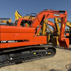 รถขุดมือสองคุณภาพสูง DOOSAN DX150LC ขนาด 15 ตัน เหมาะสำหรับงานเกษตรขนาดเล็กและงานจัดสวน - Product Image 1