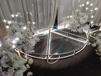 Panneau de sol led mobile en forme de d'étincelle 3d, 2020 pièces, pour scène de mariage, à vendre