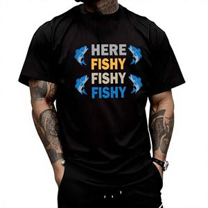 Camisetas Unisex Divertidas Vintage Casuales de Corte Regular 100% Algodón 180 Gramos con Estampado por Transferencia de Calor, Regalo para el Día del Padre - Product Image 1