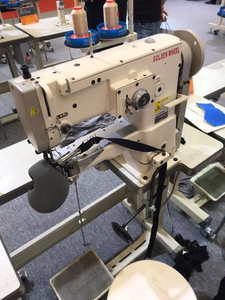 จักรเย็บผ้าแบบใช้เข็ม<span class=keywords><strong>2450N</strong></span> สีทองและล่างทรงกระบอกสำหรับเตียงเย็บ2450เท้าเดิน - Product Image 2