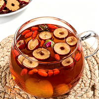 Teh Kesehatan Jahe Bunga Gula Merah Hangat 28 Hari Rasa Campuran Label Pribadi 150g Goji Jujube Teh Celup untuk Kesehatan Wanita Saat Haid