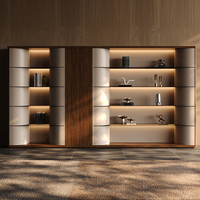 Escritorio Ejecutivo Comercial Personalizado, Moderno, en Forma de L, con Gabinete Lateral, para CEO, Muebles de Oficina para Gerentes